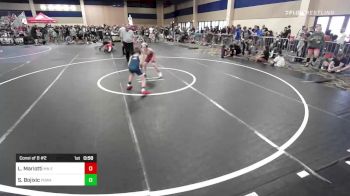 81 lbs Consi Of 8 #2 - Luca Mariotti, MN Elite vs Sava Bojixic, Poway Elite