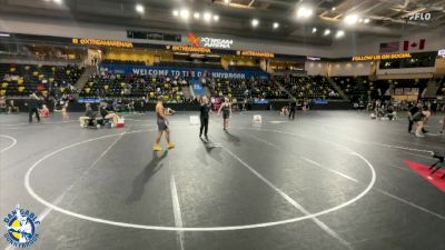 157 lbs Prelim - Braxton Lackner, Basehor-Linwood HS vs Julian Bravard, Staley