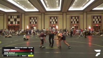 130/150 Round 2 - Gianna Abbruzzes, Kingsway vs Anne Schulz, Lebanon Wrestling Club