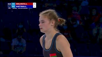 59 kg Final - Anastasiia Sidelnikova, RUS vs Aryna Martynava, BLR