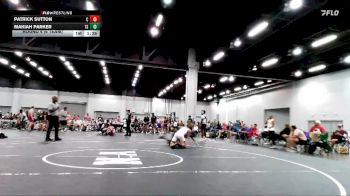138 lbs Round 4 (6 Team) - Patrick Sutton, Croatan vs Makiah Parker, Team Snapdown