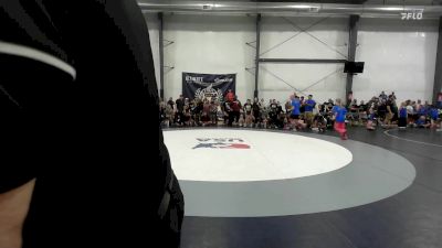 40 lbs Rr Rnd 1 - Aubrey Ishuin, Carolina Gold vs Gwen A. Briggs, Surfside Girls - W