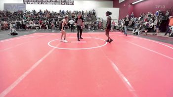 98-105 lbs Rr Rnd 3 - Jamiyah Thompson, Team Of Hard Knox vs Adelyn Jackson, Perry Wrestling Academy