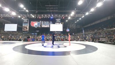 100 lbs Champ. Rd Of 128 - Lily Lindsey, South Dakota vs Olivia Davalos, California
