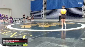 115 lbs 2nd Wrestleback (16 Team) - Izzy West, Richmond Hill HS vs Josie Workman, Lumpkin Co.