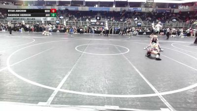 55 lbs Final - Ryan Amorim, Morris Fitness vs Dawson Herron, Jack Pine Savage