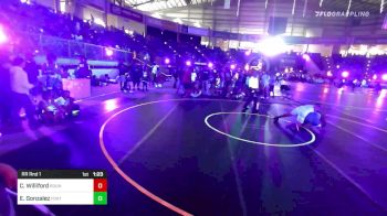 156 lbs Rr Rnd 1 - Clifford Williford, Roundtree Wr Ac vs Eric Gonzalez, Fort Lupton