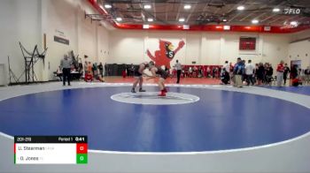 201-219 lbs Round 1 - Daniel Jones, Franklin Central vs Uriah Stearman, Southport