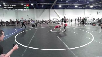 78 lbs Quarterfinal - Ezekiel Ramirez, Juggernaut WC vs Cam Burrow, Gilpin