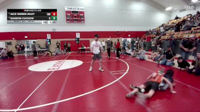 64-67 lbs Round 3 - Gannon Cuckow, Wiggins vs Jace Weber-Riley, Top Notch WC