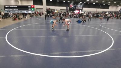132 lbs Cons. Rd Of 16 - Kyle Scavuzzo, Seasons Freestyle Club vs Noah Brown, Team Missouri Select