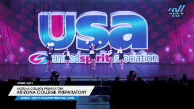 Arizona College Preparatory - Arizona College Preparatory [2025 Varsity Song/Pom Advanced - Small Day 3] 2025 USA Spirit Natl's/Collegiate Champs/Jr. Natl's