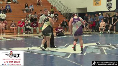 Girls-195 lbs 3rd Place Match - Mackenzie Champion, Wilson`s Wildcats vs Lesly Sanchez, Brower`s Brawlers