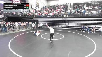 4A 138 lbs Cons. Round 3 - Gage Mcmickell, Uintah vs Zack Butt, Ridgeline