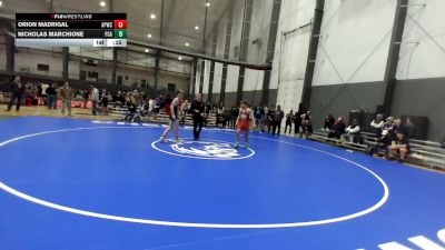 Junior GR - 132 lbs Champ. Round 1 - Orion Madrigal, All-Phase Wrestling Club vs Nicholas Marchione, Pioneer Grappling Academy