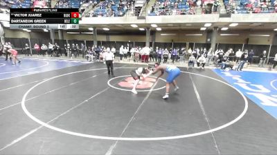 285 lbs Champ. Round 2 - Victor Juarez, Unattached vs Dartaneon Green, Belleville East