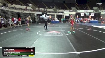 113 Varsity Round 2 - Triston Buckelew, Gardendale vs John Thiele, Archbishop Rummel