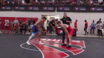 74 kg Round Of 16 - Jared Keslar, Young Guns Wrestling Club vs Julian Ramirez, Spartan Combat RTC