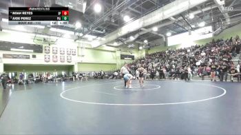 113 lbs Cons. Semi - Noah Reyes, SAN PEDRO vs Jude Perez, Palisades