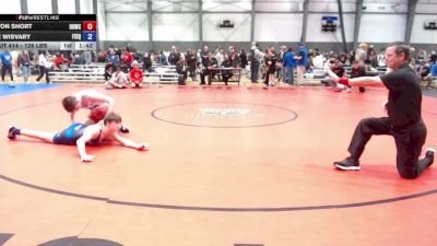126 lbs Cons. Quarters - Braxton Short, Beaver Dam Wrestling Club vs Drake Wisvary, Fighting Squirrels