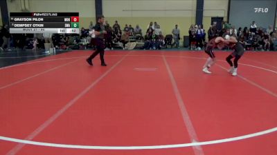 80 lbs Champ. Round 2 - Grayson Pilon, Monticello vs Dempsey Otkin, Siouxland Wrestling Academy