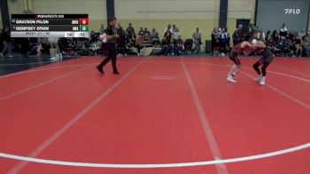 80 lbs Champ. Round 2 - Grayson Pilon, Monticello vs Dempsey Otkin, Siouxland Wrestling Academy