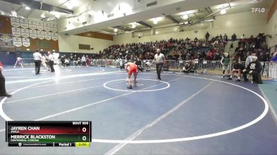 106 lbs Semifinal - Jayren Chan, Ayala vs Merrick Blackston, Centennial Corona