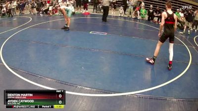 118 lbs Champ. Round 1 - Denton Martin, Uintah Wrestling vs Ayden Caywood, BULLDOG WC