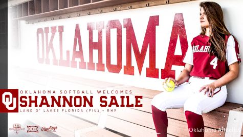 Oklahoma Softball Adds Transfer Shannon Saile To 2019 Roster
