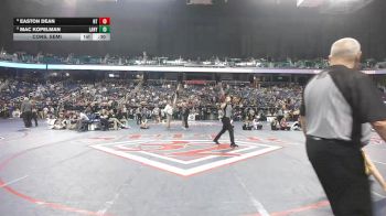 8A 165 lbs Cons. Semi - Mac Kopelman, Laney vs Easton Dean, Northwest Guilford High School
