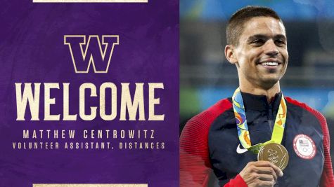 Matthew Centrowitz Joins UW As Volunteer Coach