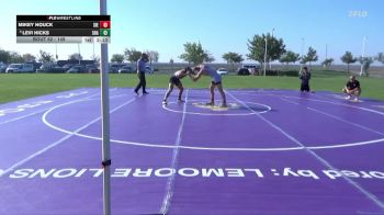 149 lbs Champ. Round 1 - Levi Hicks, Shasta College vs Mikey Houck, Sierra College