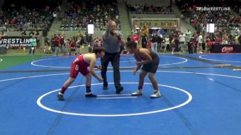 120 lbs Quarterfinal - Giani Rhodes, Rhodes Supreme Avengers vs Raymond Champlain, Ft. Gibson Takedown Club