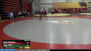125 lbs Quarterfinal - Cade Hornback, Coe vs Coby Haney, Millikin