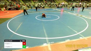 55 lbs Consi Of 8 #1 - Riddic Bunn, Victory WC vs Zayden Ayala, Sebolt Wrestling Academy