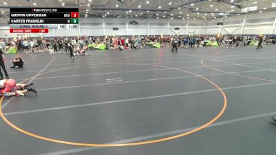 150 lbs Cons. Round 2 - Griffin Opperman, Unattached vs Carter Franklin, Unattached