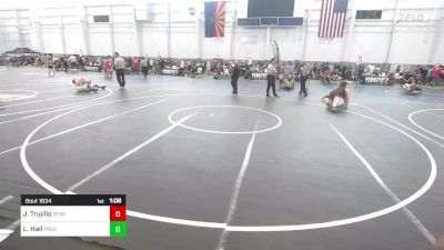 190 lbs Quarterfinal - Julio Trujillo, Other Team vs Lucas Hall, Prescott Raiders