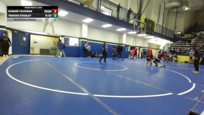 126 lbs Quarterfinal - Kamari Chatman, Bookert T Washington vs Tristan Stanley, Perkins