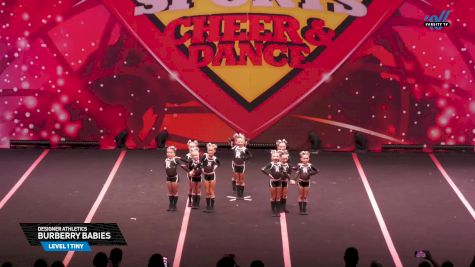 Designer Athletics - Burberry Babies [2025 L1 Tiny Day 1] 2025 Spirit Sports Myrtle Beach Nationals