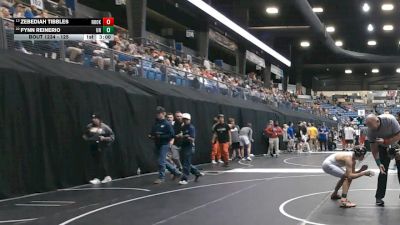 125 lbs Cons. Round 2 - Fynn Reinerio, Unattached vs Zebediah Tibbles, Northeast Oklahoma