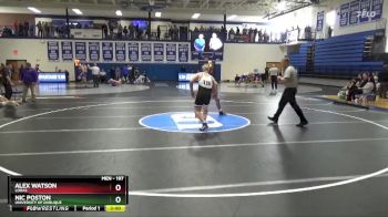 197 lbs Quarterfinal - Nic Poston, University Of Dubuque vs Alex Watson, Loras