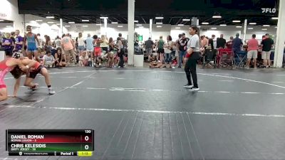 130 lbs Round 1 (6 Team) - Chris Kelesidis, Dirty Jersey vs Daniel Roman, Roman Legion