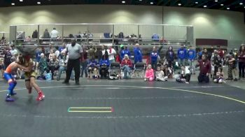 91 lbs Cons. Round 2 - Jacinto Lopez, Michigan Grappler RTC vs Emiliano Duron, Michigan Revolution