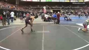 120 lbs Consi Of 32 #1 - Elias Rivera, Alpha Dawg vs Cristian Mier, Team So-Cal