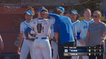 Duke's Jada Baker Makes An Impressive Diving Catch Vs UCLA Softball