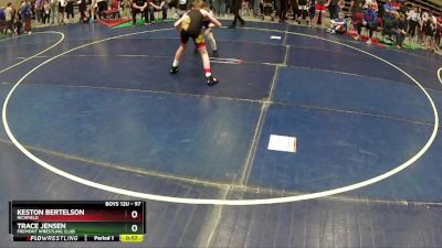 97 lbs Cons. Round 2 - Trace Jensen, Fremont Wrestling Club vs Keston Bertelson, Richfield