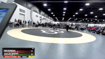 129 lbs Placement Matches (8 Team) - Sam Dunigan, LAW/Crass Wrestling vs Waylon Denkins, Burnett Trained