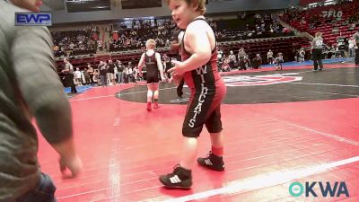 66 lbs Semifinal - Waylen Higbee, Morrison Takedown Club vs Jaxon Huffman, Team Tulsa Wrestling Club