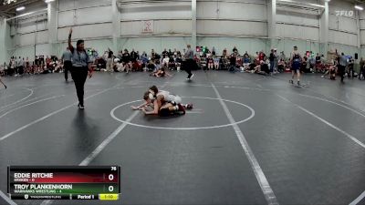 76 lbs Round 4 (8 Team) - Eddie Ritchie, Kraken vs Troy Plankenhorn, Warhawks Wrestling