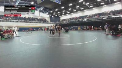 141 lbs Cons. Round 5 - Johny Guillen, Victor Valley College vs Charlie Clark, Lemoore College